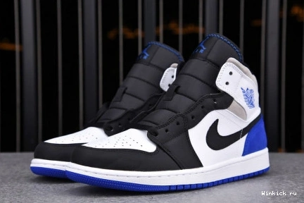 AIR SE TOE' MID JORDAN 'ROYAL 1 BLACK 1104